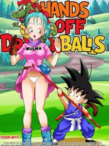 โกคูและบลูม่า [Palcomix] Hands Off Dragon Balls (Dragon Ball)