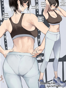 กดพี่สาวหน้าล็อคเกอร์ [Okyou] Gym no Yasashii Instructor no Onee-san ga Boku no koto o Kinikakete Kureru E