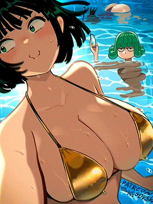 ฟุบุกิใส่ยับ [Snegovski] Fubuki pool + Tatsumaki day night